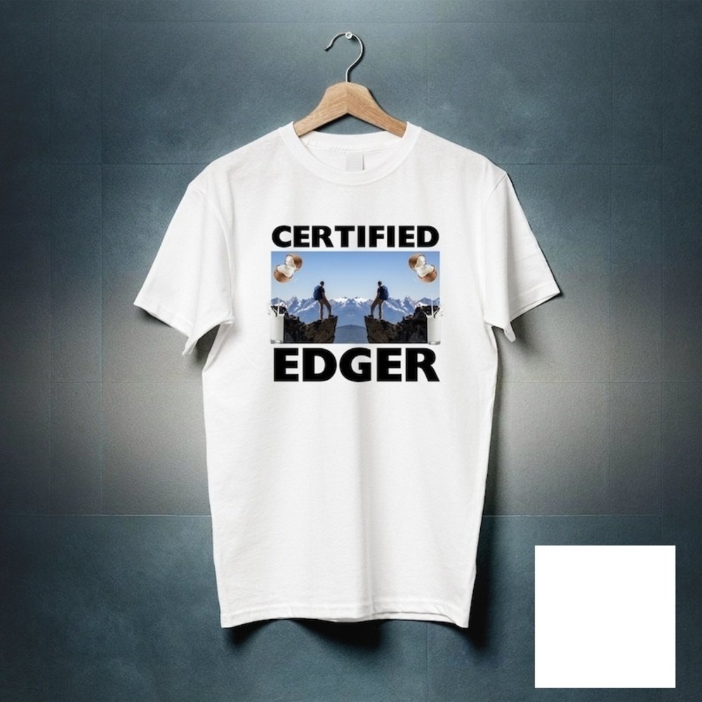 Certified Edger Shirt No Nut November Meme